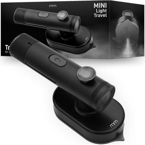 MikaMax Fer à repasser de voyage 1300 W - Mini fer à repasser à vapeur - Chauffage rapide en 20 secondes - Fer à repasser compact pour la maison, les vêtements et les voyages (1/5)