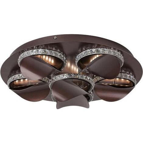Plafoniera LED 36W bronzo cristallo Capriana Rabalux