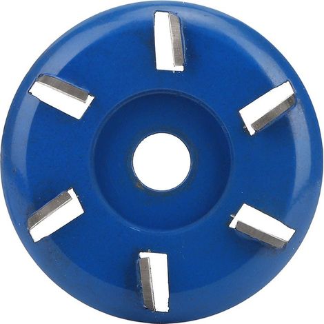 Elektrische Holzbearbeitungswerkzeuge, Winkelschleifer, Wolframstahl-Sägeblatt, 6-Zahn-Schaufelaufsatz, Blue Arc (1/5)