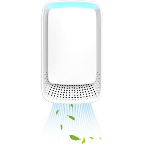 Purificatore d'aria a spina - Tecnologia a ioni negativi - Funzionamento silenzioso per uso domestico - Purificatore d'aria a ioni negativi per camera da letto, ufficio, stanza degli animali, bagno, b (1/5)