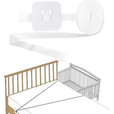 Baby Bed Strap White (1/3)