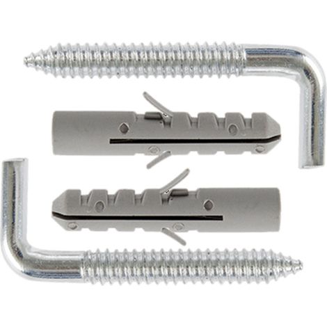 Kit de crochets de fixation pour radiateur M10-75