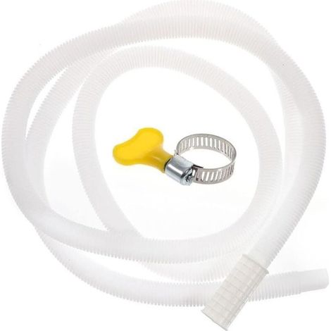 Kit de tuyau d'évacuation pour climatiseur, tuyau d'évacuation pour lave-linge portable, tuyau d'évacuation pour climatiseur (3 m) (1/4)