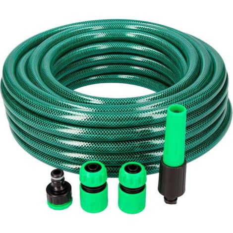 EDM-Gartenschlauch - Durchmesser 15 mm - 10 m mit Zubehör