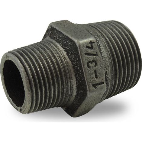 Raccord odlewnia-zawiercie dn40x dn32 fonte ductile noire