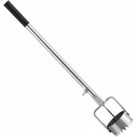 Agriculture Outil Plantation Perforateur Terreau Poignée Longue Coupe Précise Manuel Adapté Jardinage Ferme Potager, 10CM (1/5)
