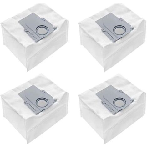 Lot de 8 Remplacement des Pièces De Rechange du Sac À Poussière De L'aspirateur. Compatible for Roborock S7 Maxv Ultra/Q7 Max +/S8 +/S8 Pro Ultra (Color : 4pcs) (1/5)