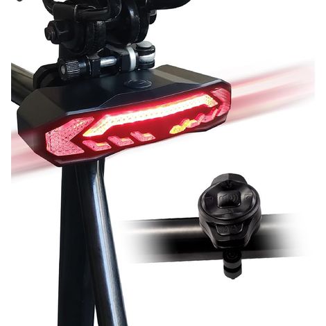 Lampeggiante per monopattino elettrico, lampeggiante monopattino elettrico, lampeggiante bici elettrica, luci lampeggianti per bici, luce posteriore per bici con telecomando, luce per bici