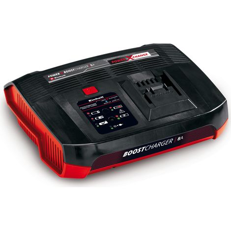 Original Einhell Ladegerät PXC Boostcharger 8A (18 V, Power X-Change, 8 Ampere Boost-Modus, intelligentes Lademanagement, Refresh-Modus, LED-Anzeige, ohne Akku) (1/5)
