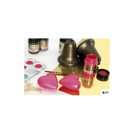PINTURA LX.PAJARITA MT.35 ml ORO D.ME-04 - Pack de 6 unidades