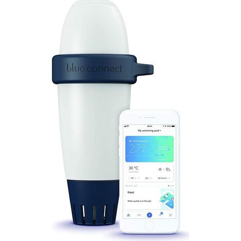 Analizzatore acqua piscina e spa test PH intelligente galleggiante BLUE CONNECT GO GRE