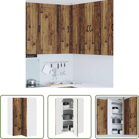 vidaXL Altholz -  Küchenschrank Kalmar Altholz 57 x 57 x 100 cm Holzwerkstoff (1/5)
