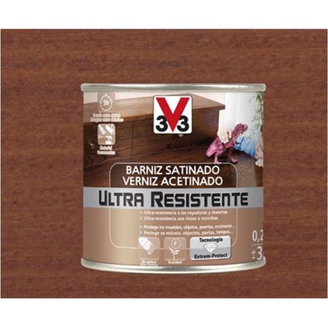 Barniz interior al agua ultra resistente satinado 250 ml sap