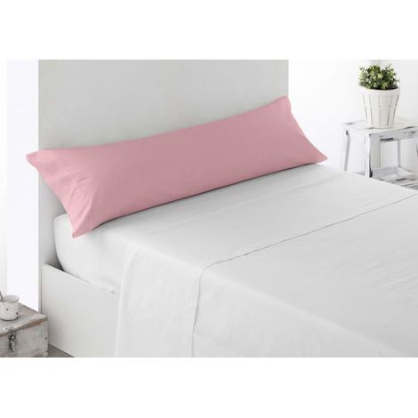 Housse De Coussin - 165 x 45 cm - Coton 50 % Polyester 50 % - Rose - 1 Pièce
