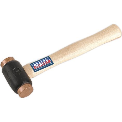 Sealey Premier Copper Faced Hammer with Hickory Shaft 1.75lb CFH02