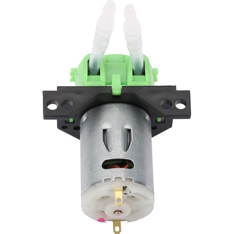Pompe doseuse DIY à tête de tube péristaltique pour analyse chimique en laboratoire d'aquarium (verte 12 V 35) (1/5)