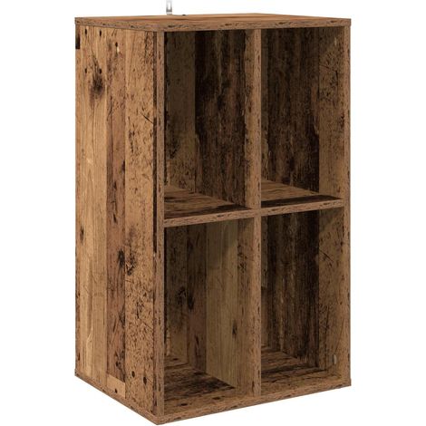 Mobile porta vinili Legno di quercia 44,5 x 36,5 x 74,5 cm vidaXL (1/5)
