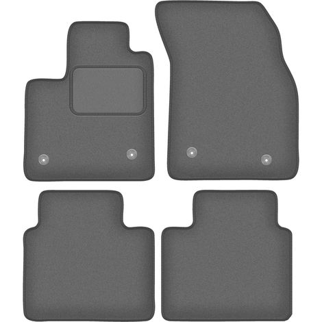 Alfombrillas de terciopelo color grafito para: Ford Focus MK4 hatchback, sed谩n, familiar, Turnier, Turnier Active (2018-) (1/5)