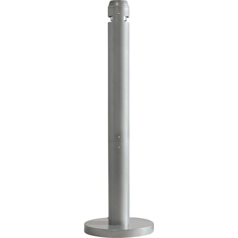 Rubbermaid Commercial Products FGR1SM Getta Spegni Sigarette a Colonna, Grigio