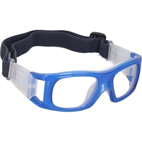 Lunettes de sécurité bleues coupe-vent, anti-poussière, en polycarbonate résistant, bloquant la lumière nocive, pour le sport, la pêche, la conduite et l'escalade. (1/5)