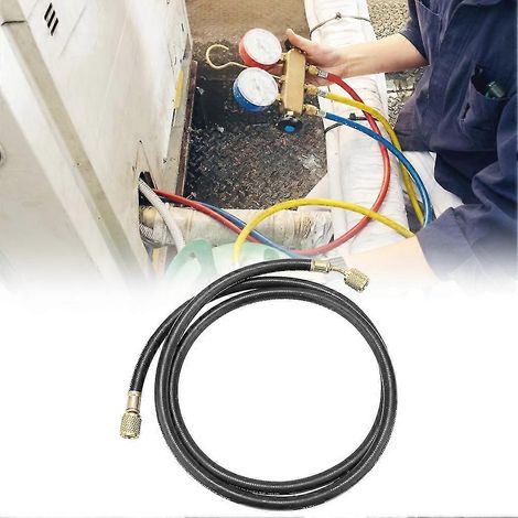 Outil de remplissage de réfrigérant pour climatisation, tube 1/4 SAE R410, pression 800-4000 psi (1/5)