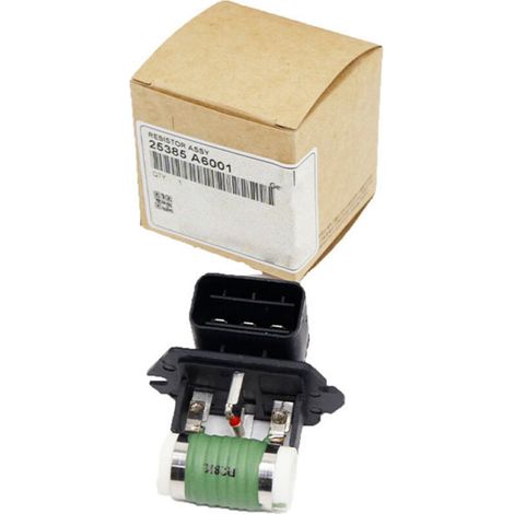25385A6001 est une résistance pour le contrôleur du ventilateur de radiateur du moteur Hyundai Kia Forte. (1/5)