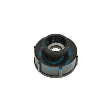 ADATTATORE PER SERBATOI CISTERNA FEMMINA IN POLIPROPILENE - filettatura interna S60X6-1" F