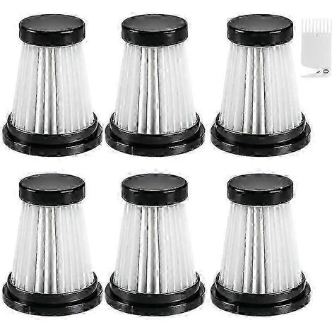 6 filtres HEPA pour aspirateur K12 / K12 Pro / K13 et aspirateur à main Genius Invictus .0/2.0 (1/5)
