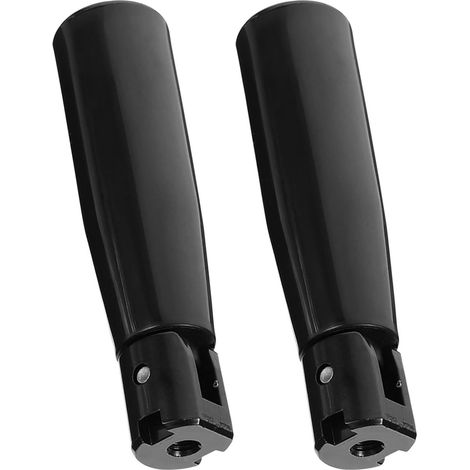 Poignées Pliantes Noires Poignées de Rotation de Rechange en Bakélite Lot de 2 Design Pliable Facile à Installer pour Machine pour Travail du Bois et Impression (1/5)
