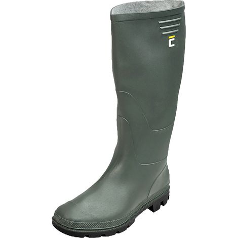 Stiefel boots Ginocchio, oliv 37, Pvc, Garten
