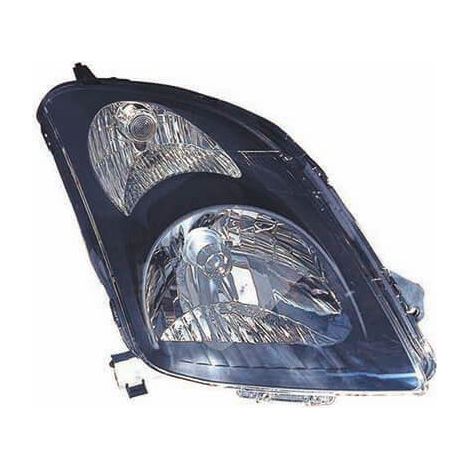 Phare avant droit H4 noir Suzuki Swift 3 2005-2010