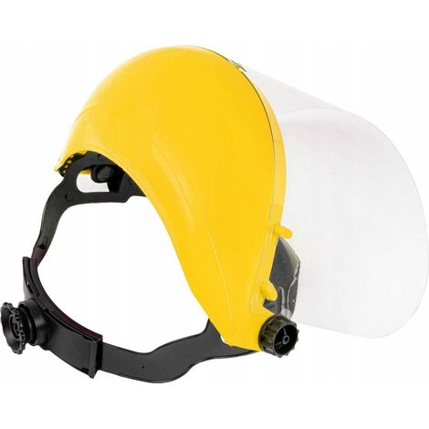 Masque de protection avec revêtement en PVC pour débroussailleuses et scies (1/5)