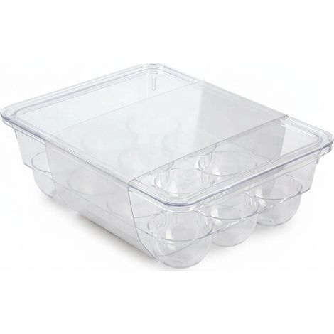 Portauova System Hemax - Contenitore Organizzatore per Frigorifero (1/4)