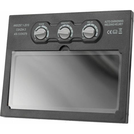 Casque de soudure solaire CHOYCLIT à assombrissement auto, soudage professionnel, protection oculaire, teinte variable, équipement de sécurité robuste. (1/5)