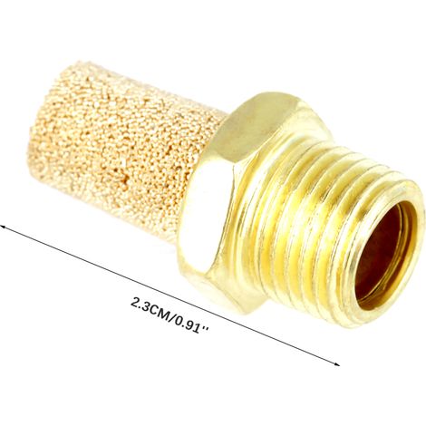 Ensemble de 25 silencieux de sortie d'air pneumatiques avec filetage mâle G1/8 (1/5)