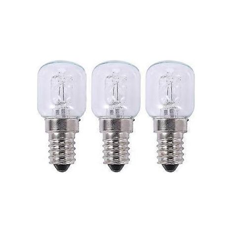 ampoules halogènes E14 haute température 500 degrés 25 W pour four à bulles, culot E14, 250 V, ampoule quartz 25 W
