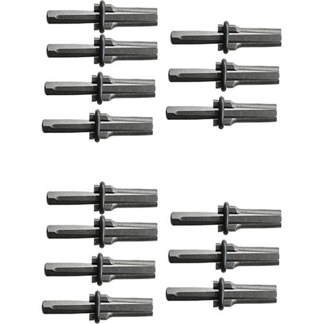 14 Ensembles 5/8 Pouces Cales de Prise Cales de Plume Outils à Main de Séparateur de Pierre de En Béton 16mm (1/5)