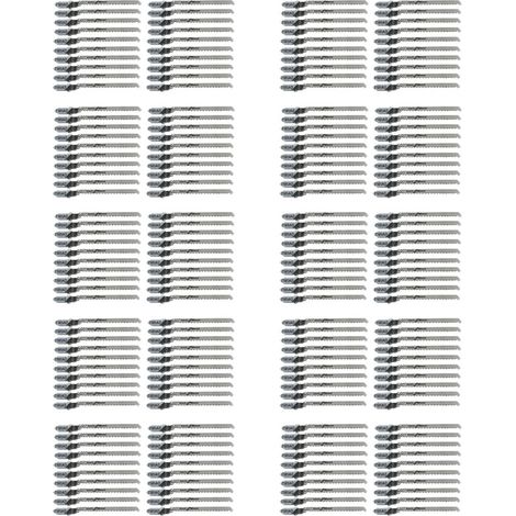 200 Pièces Lame de Scie Sauteuse Alternative T101AO Lames de Scie Sauteuse Multi à Tige en T pour Disque de Coupe en Plastique Bois (1/5)