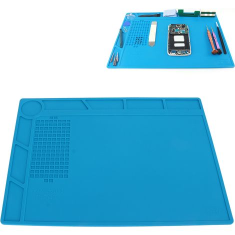 Matelas en silicone haute température S130 pour établi de réparation (1/5)