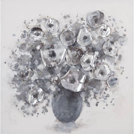 Tela dipinta Bouquet 58x58cm - Atmosphera créateur d'intérieur