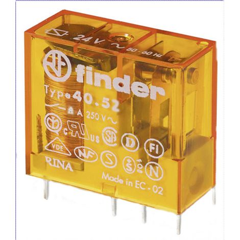 Finder 40.52.8.230.4000 Relais 250 V/AC, 400 V/AC   1 St.