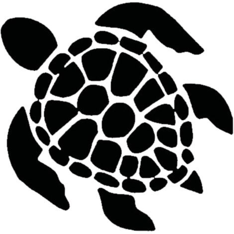 Autocollant Tortue Pour Carrosserie Sticker Voiture Exterieur Autocollants Animaux Pour Voiture Décorer Les Vitres Et Portières De Voitures, 13 X 13 CM (1/5)