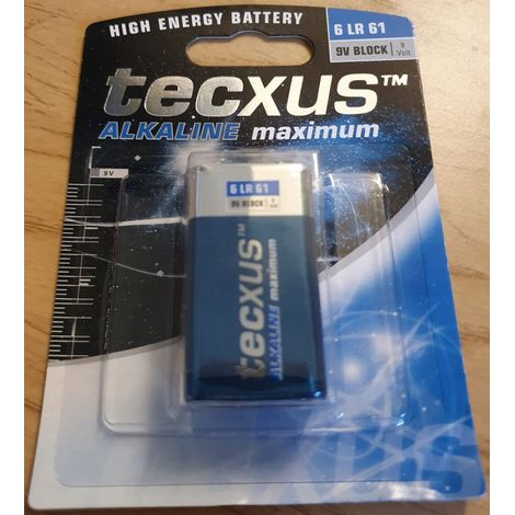 Batteria alcalina CoreParts Mang 9V Block 200 mAh, MBR9V/6LR61