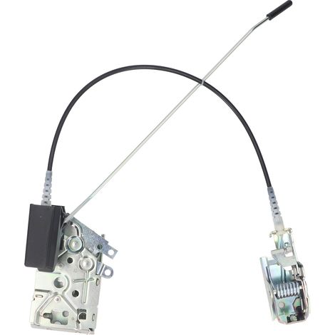 Ensemble de verrouillage de porte latérale résistant à l'usure avec câble et tige de verrouillage, construction robuste pour Bronco 1992 à 1996, côté droit F4TZ15219A64A (1/5)