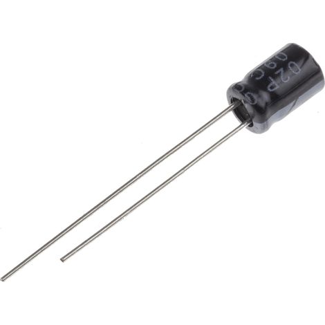 Condensateur RS PRO 100µF, 6.3V c.c.