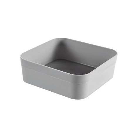 Organizador cajones Curver Infinity gris claro 15x15 cm