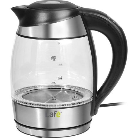 Hervidor de cristal Lafe LAFCZA45187 con control de temperatura, 1,7 l (1/5)