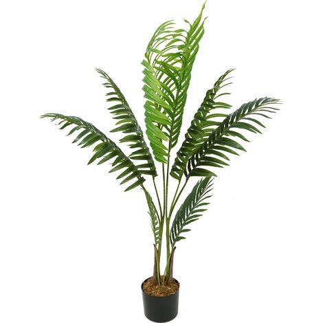 Arbre Artificiel Palmier ,Plante Artificielle pour intérieur et extérieur,pour fête, Bureau, Maison, décoration, 110 cm (1/5)