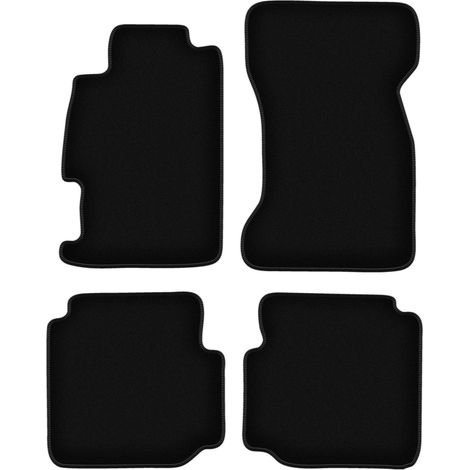 Schwarze Velours-Fußmatten für: Rover 600/ 618 / 620 / 623 Limousine (1993-1999) (1/5)