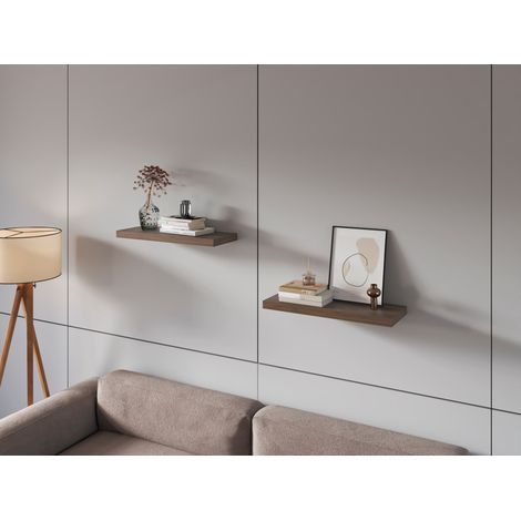 Mensola flottante 80 x 25 (x2) (1/3)